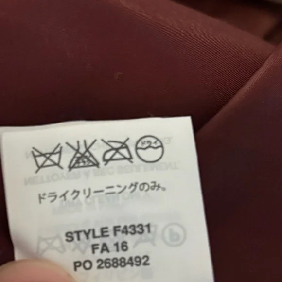 J. Crew Skirt - Houndstooth Wool Blend, Size 10, Pink, Brown, Cream - Picture 13 of 13